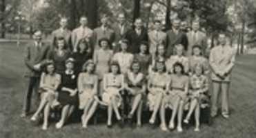 Free download 1937 Senior Class free photo or picture to be edited with GIMP online image editor