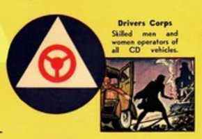 Free download 1941-1945 Civil Defense Corps Insignia free photo or picture to be edited with GIMP online image editor