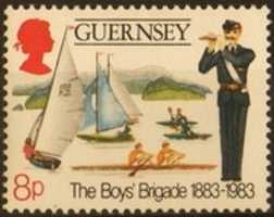 Free download (1983) Postage Stamps Honouring the Boys Brigade free photo or picture to be edited with GIMP online image editor