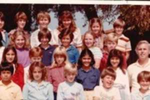 Free download 1983 WASHINGTON ELEMENTARY 6TH GRADE CLASS PICTURE MR. HARVEYS free photo or picture to be edited with GIMP online image editor