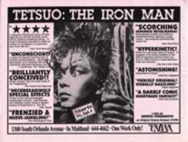 Free download 1992 Enzian TETSUO: THE IRON MAN free photo or picture to be edited with GIMP online image editor