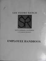 Free download 2011 SAN YSIDRO RANCH EMPLOYEE HANDBOOK free photo or picture to be edited with GIMP online image editor