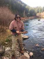 Free download 2017 Fishing Walker Roaring Fork River, CO free photo or picture to be edited with GIMP online image editor