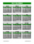 Free download 2017 Year Calendar Template Microsoft Word, Excel or Powerpoint template free to be edited with LibreOffice online or OpenOffice Desktop online