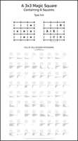 Free download 3x3 magic squares with 6 squares division histograms rev. 1 free photo or picture to be edited with GIMP online image editor