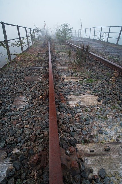 Free download Abandoned Railway Bridge -  free photo or picture to be edited with GIMP online image editor