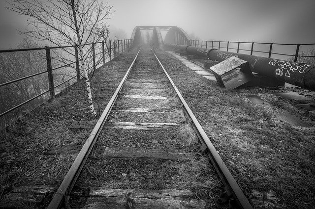 Free download Abandoned Railway Castleford -  free photo or picture to be edited with GIMP online image editor