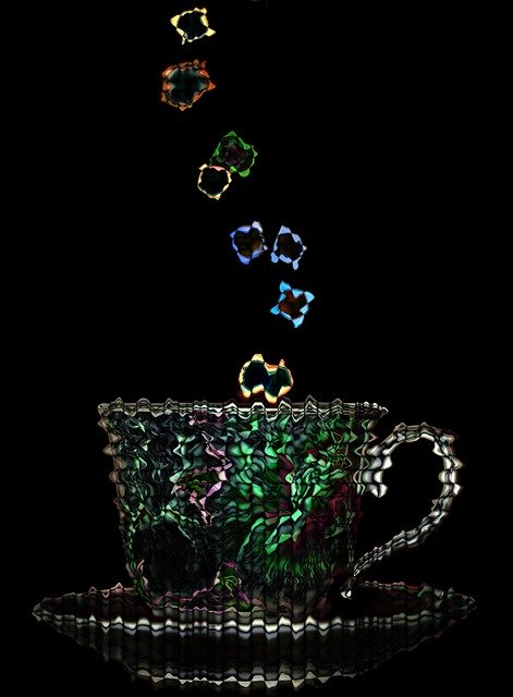 Free download Abstract Cup Tea -  free illustration to be edited with GIMP free online image editor