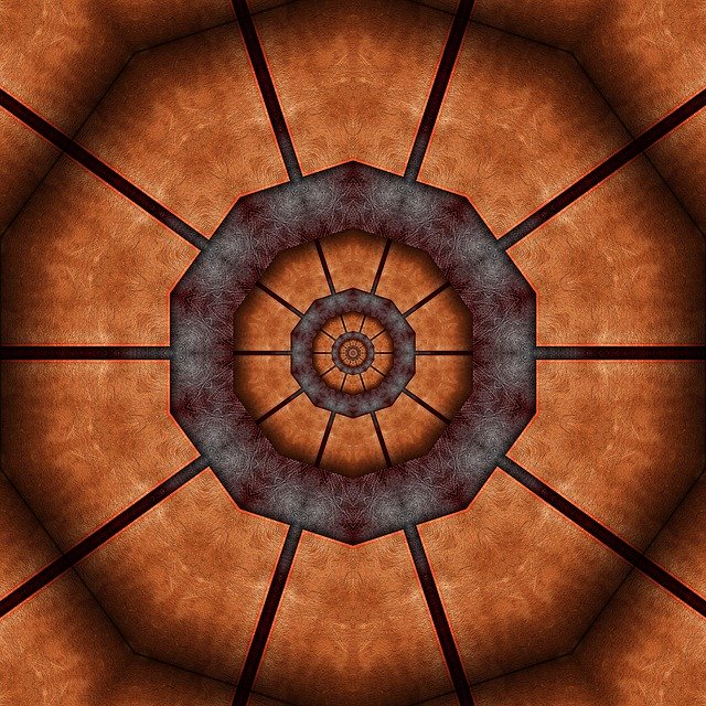 Free download Abstract Kaleidoscope Texture -  free illustration to be edited with GIMP free online image editor