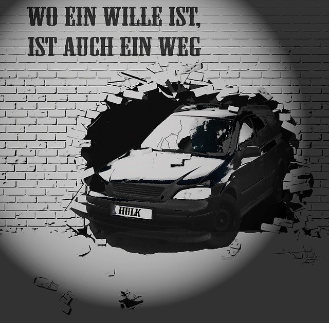 Free download Accident Auto Wall -  free illustration to be edited with GIMP free online image editor