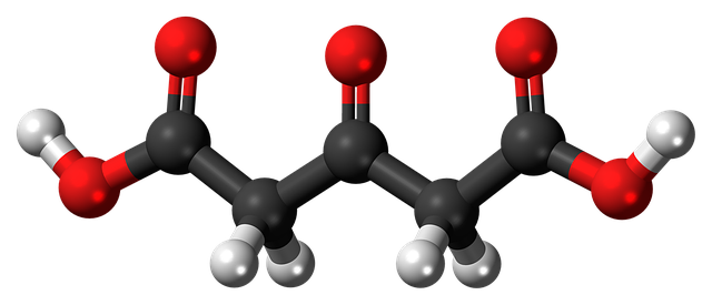 Free download Acetonedicarboxylic Molecule -  free illustration to be edited with GIMP free online image editor