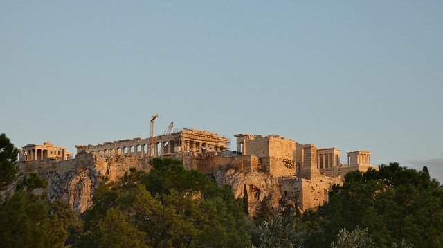 Free download Acropolis Athens Temple -  free photo or picture to be edited with GIMP online image editor