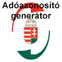 Adóazonosító generátor  screen for extension Chrome web store in OffiDocs Chromium