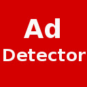 AdDetector  screen for extension Chrome web store in OffiDocs Chromium