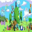 Adventure Time Tree Fort 3  screen for extension Chrome web store in OffiDocs Chromium