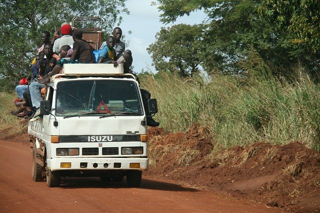 Free download Africa Cargo Transport Small Car -  free photo or picture to be edited with GIMP online image editor