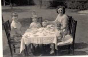 Free download Afternoon Tea, 1950 free photo or picture to be edited with GIMP online image editor