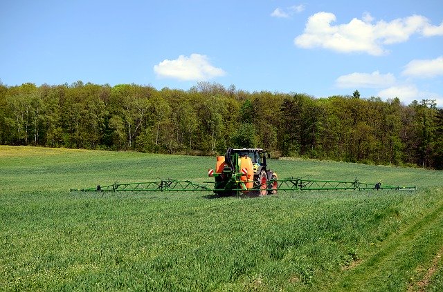 Free download Agriculture Spraying Fields -  free photo or picture to be edited with GIMP online image editor