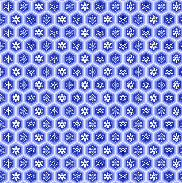 Free download A Hexagonal Pattern Unidirectional -  free illustration to be edited with GIMP free online image editor