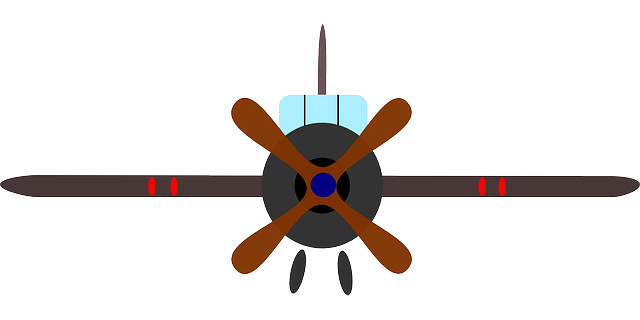 Free download Aircraft Airplane Propeller - Free vector graphic on Pixabay free illustration to be edited with GIMP free online image editor