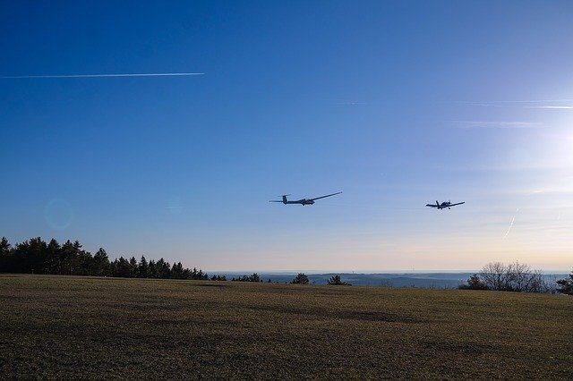 Free download Aircraft Glider Gliding Air -  free photo or picture to be edited with GIMP online image editor