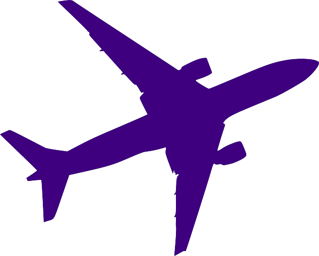 Free download Airplane Silhouette Purple - Free vector graphic on Pixabay free illustration to be edited with GIMP free online image editor