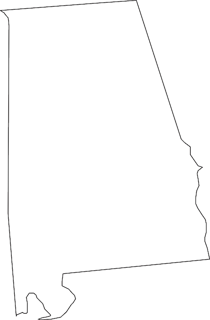 Free download Alabama State Map - Free vector graphic on Pixabay free illustration to be edited with GIMP free online image editor