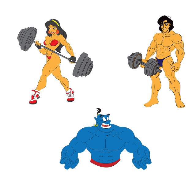 Free download Aladdin Fitness Body -  free illustration to be edited with GIMP free online image editor
