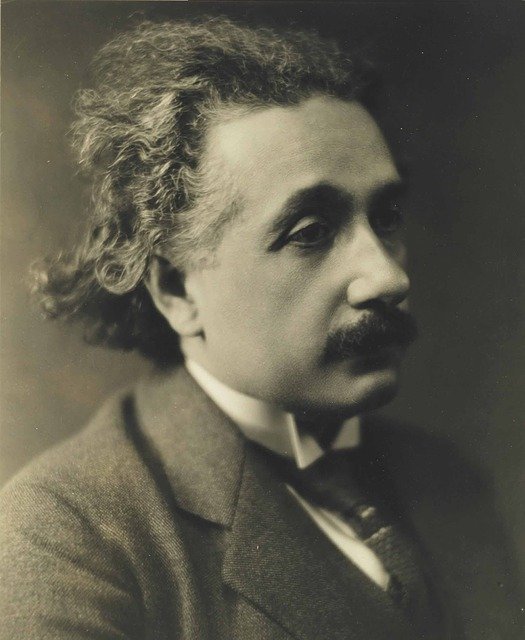 Free download albert einstein sad look portrait free picture to be edited with GIMP free online image editor