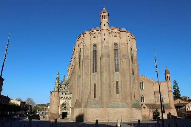 Free download Albi Cathedral St -  free photo or picture to be edited with GIMP online image editor