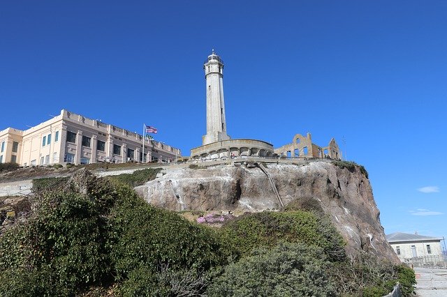 Free download Alcatraz San Francisco Island -  free photo or picture to be edited with GIMP online image editor