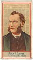 Free download Alden J. Blethen, The Minneapolis Tribune, from the American Editors series (N1) for Allen & Ginter Cigarettes Brands free photo or picture to be edited with GIMP online image editor