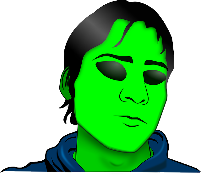 Free download Alien Man Radioactive - Free vector graphic on Pixabay free illustration to be edited with GIMP free online image editor