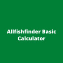 AllbestFishfinder Calculator  screen for extension Chrome web store in OffiDocs Chromium