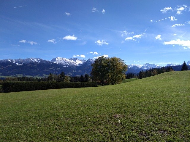 Free download Allgäu Landscape Sky -  free photo or picture to be edited with GIMP online image editor