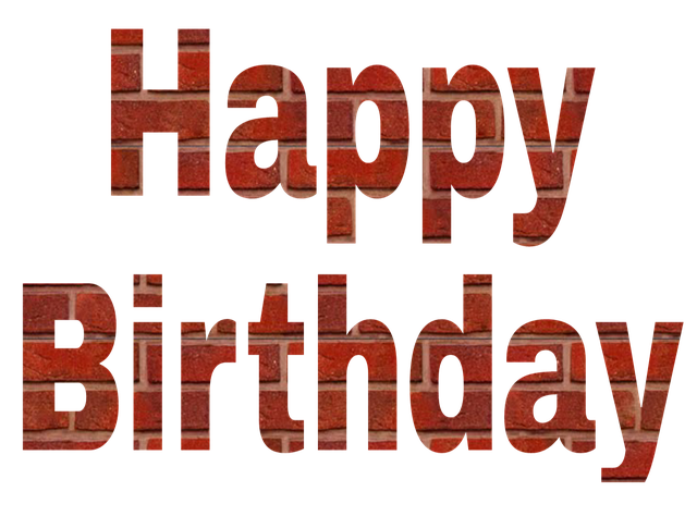 Free download Alphabet Happy Birthday -  free illustration to be edited with GIMP free online image editor