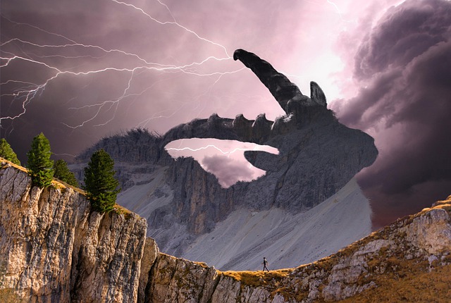 Free download alpine ibex mountains photomontage free picture to be edited with GIMP free online image editor