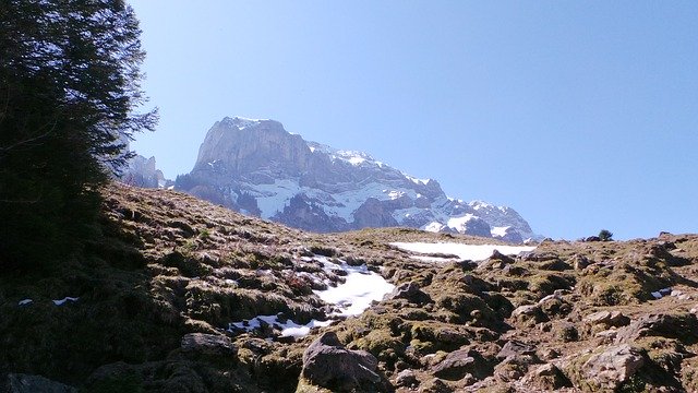 Free download Alpine Spring Landscape -  free photo or picture to be edited with GIMP online image editor