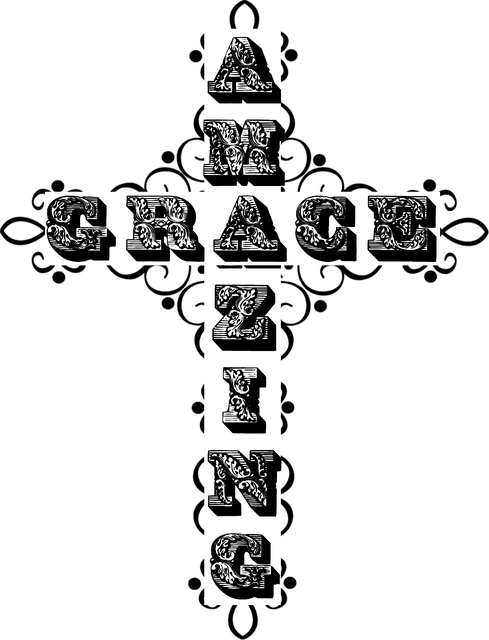 Free download Amazing Grace Cross -  free illustration to be edited with GIMP free online image editor