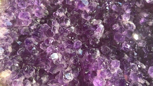 Free download Amethyst Minerals Semi Precious -  free photo or picture to be edited with GIMP online image editor