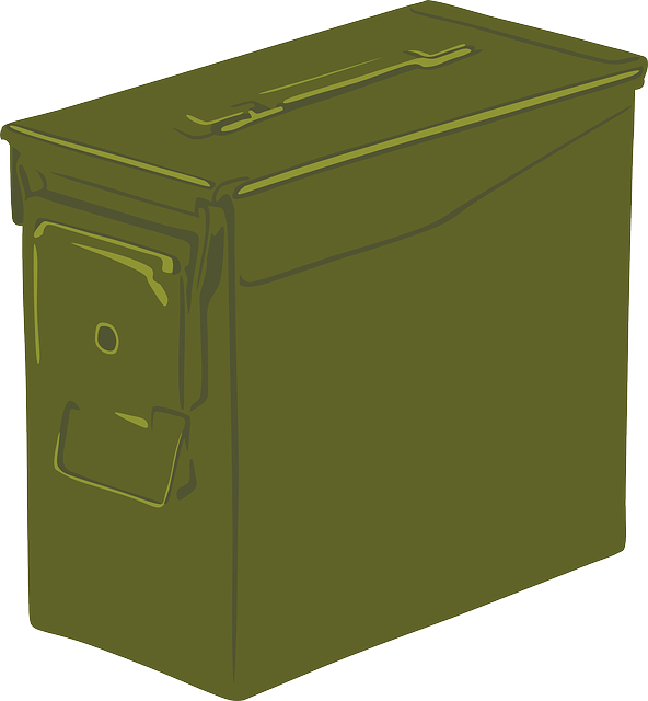 Free download Ammo Can Box Container - Free vector graphic on Pixabay free illustration to be edited with GIMP free online image editor