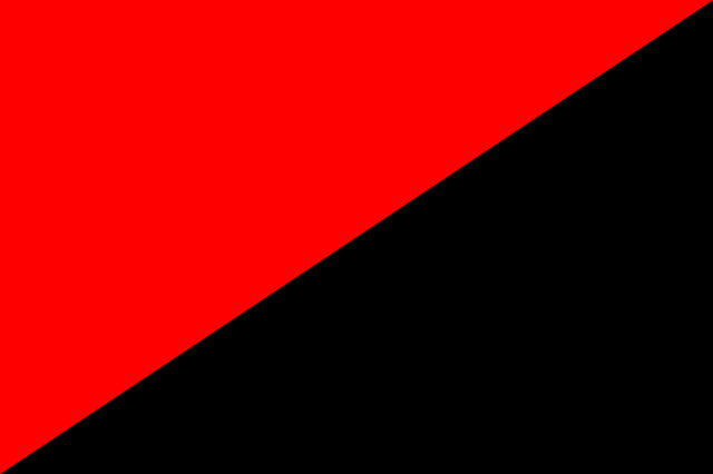 Descarga gratuita Anarquistas Bandera Rojo Y Negro - Gráficos vectoriales gratis en Pixabay ilustración gratuita para editar con GIMP editor de imágenes en línea gratuito