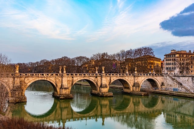 Free download ancient bridge eternal city free picture to be edited with GIMP free online image editor