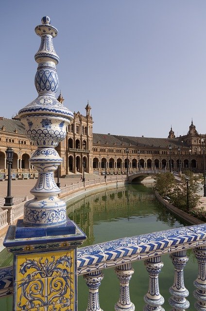 Free download Andalusia Plaza De España Monument -  free photo or picture to be edited with GIMP online image editor