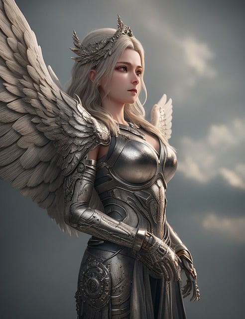 Free download angel armor fantasy woman free picture to be edited with GIMP free online image editor