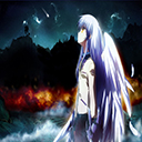 Angel Beats! Galaxy Theme  screen for extension Chrome web store in OffiDocs Chromium