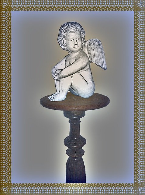 Free download Angel Cherub Figure -  free illustration to be edited with GIMP free online image editor