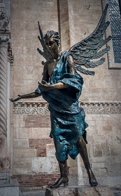 Free download Angel Statue Sculpture -  free photo or picture to be edited with GIMP online image editor