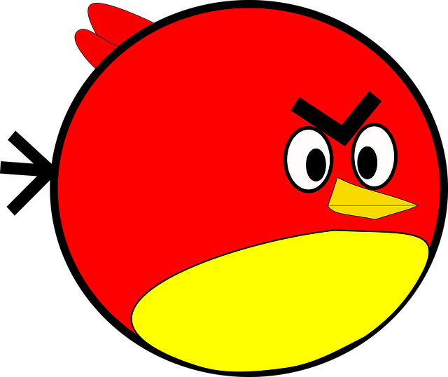 Free download Angry Bird Cartoon -  free illustration to be edited with GIMP free online image editor