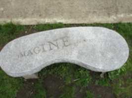 Free download An Imagine Bench at the Franklin Sculpture Park free photo or picture to be edited with GIMP online image editor